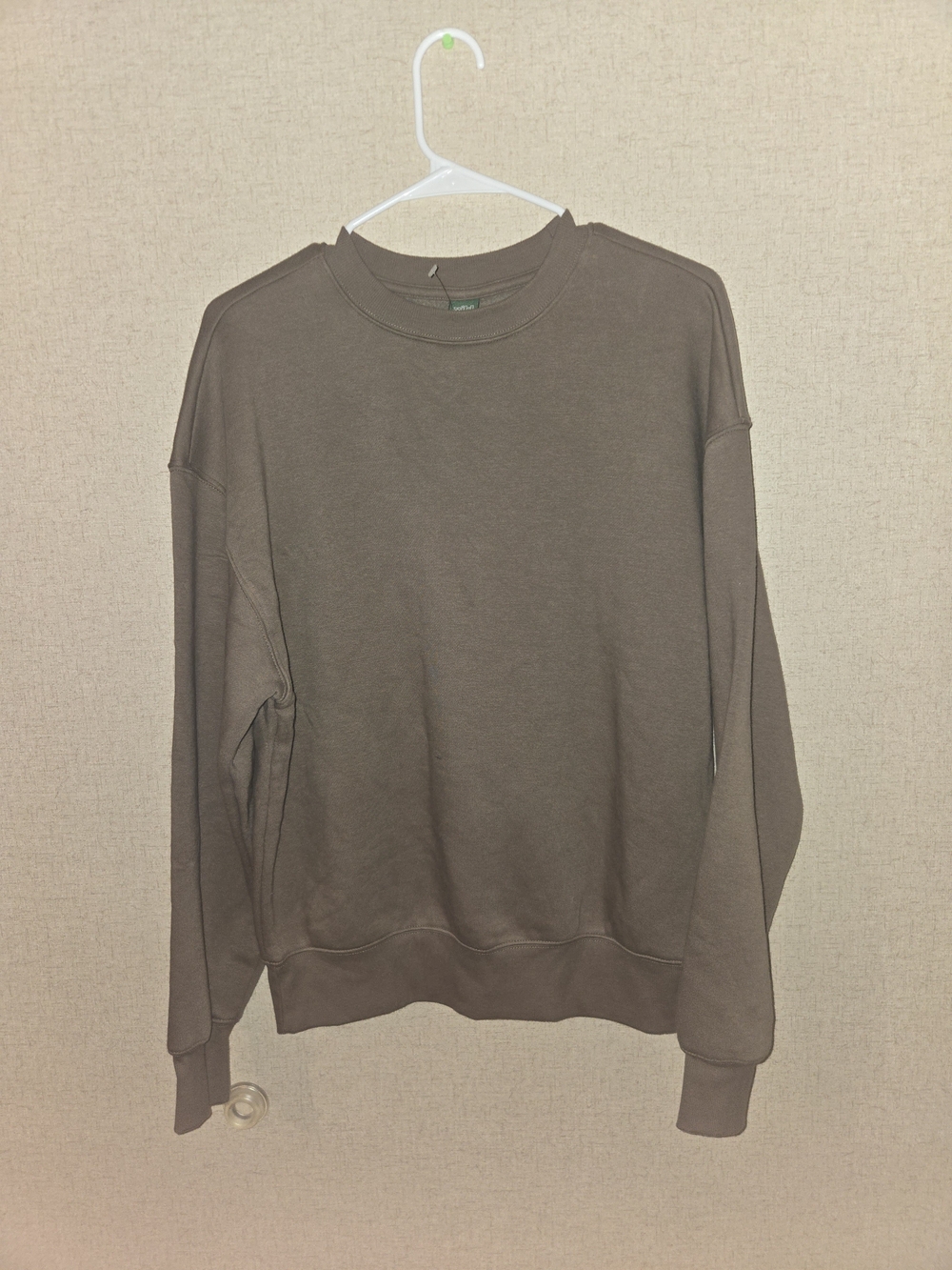 wild fable Crewneck Sweater - Brown Taupe Womens Small